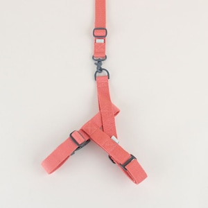Coral Daily Dog Harness Leash Set L-Shape Harness for Small Medium Large dogs Adjustable Dog Harness Soft Harness Gift for Puppy and Dogs