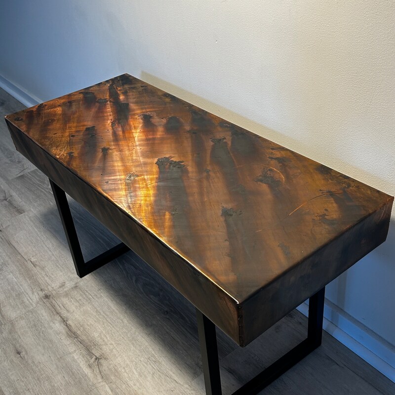 Copper Table - Etsy
