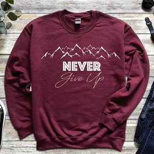 Winter Sweatshirt, Mountains Sweatshirt, Cozy Sweatshirt, Casual Style, Winter Style, Smart Casual, Motivation
