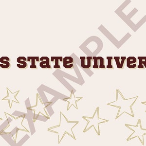 Bureaubladachtergrond van de Texas State University