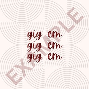 Gig&#39;em Desktop Wallpaper