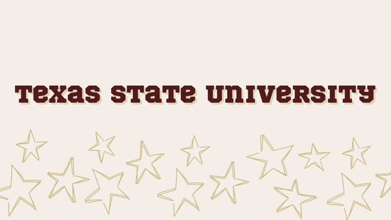 Texas State University Desktop Wallpaper - Etsy