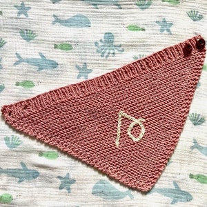Personalized baby scarf image 3