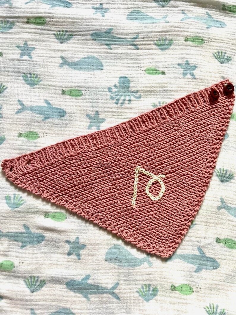 Personalized baby scarf image 3
