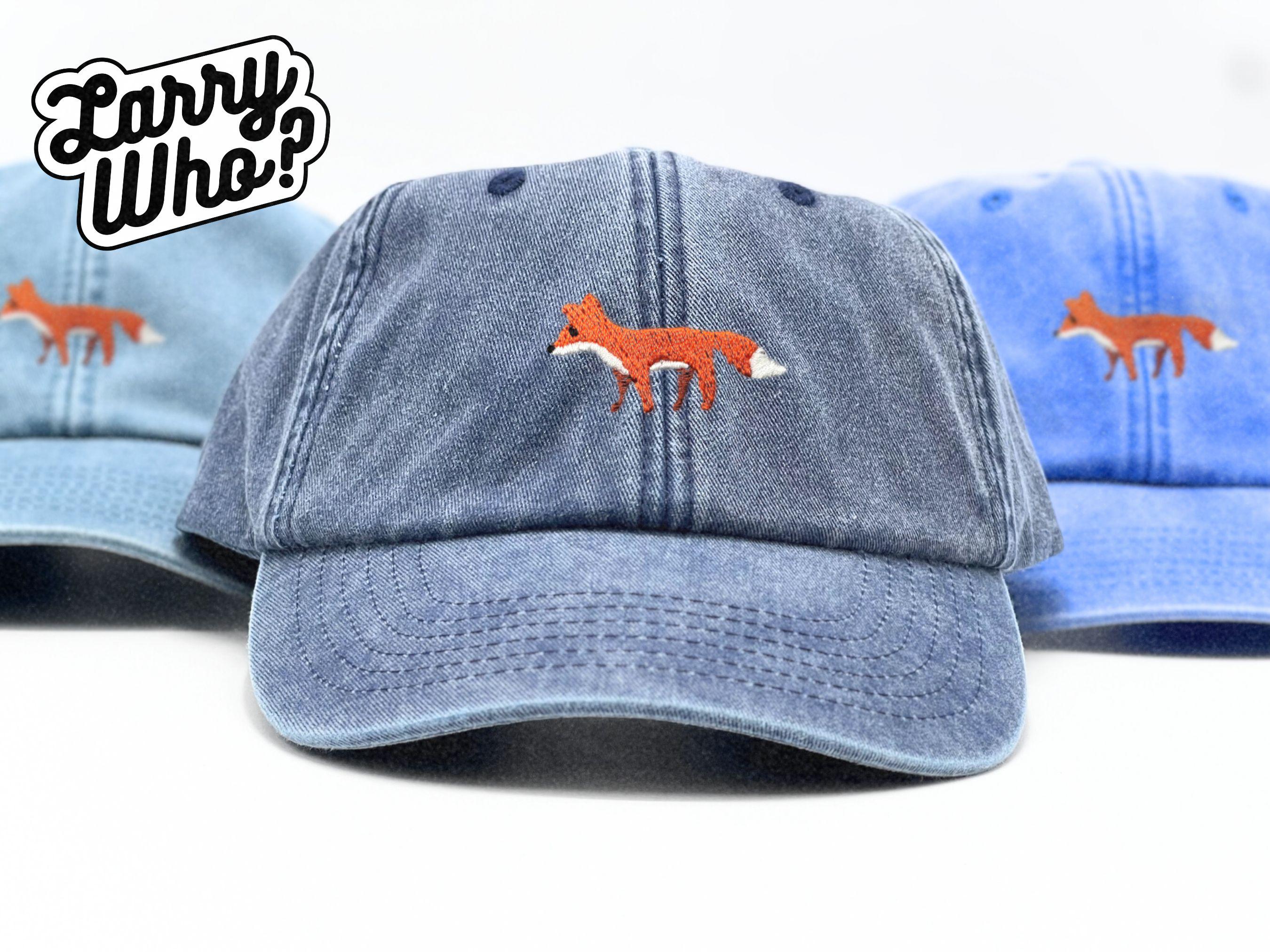 Casquette Baseball Brodée Red Fox - Marque Adams - 100% Coton - Taille Unique - Neuf Avec étiquettes