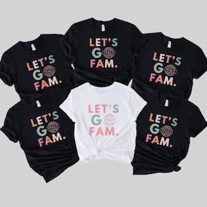 Family Trip 2025 Matching Shirts, Family Vacation Custom Shirt, Personalized Travel Tshirt, Family Name Shirt, Custom City Cute Summer Tees