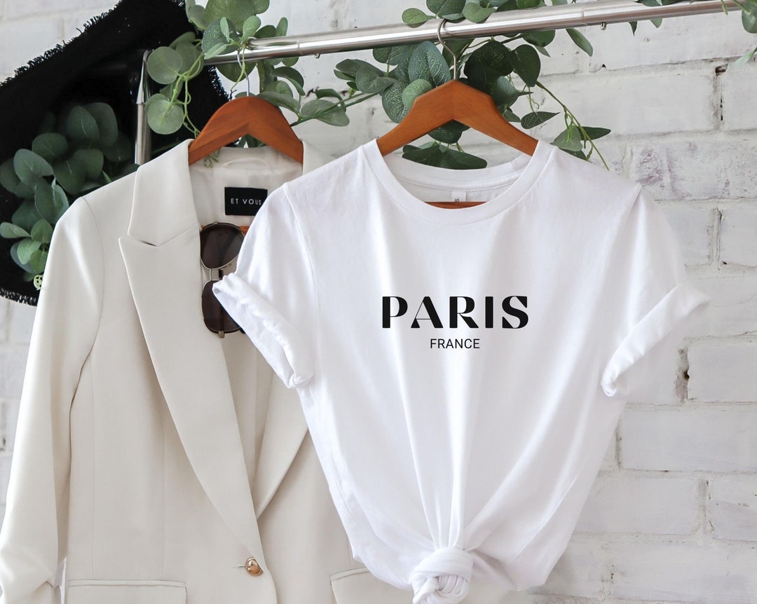 Paris France Shirt, Vacation in Paris, Gift for Travel Lover, Paris Trip Tee, Fashion Shir