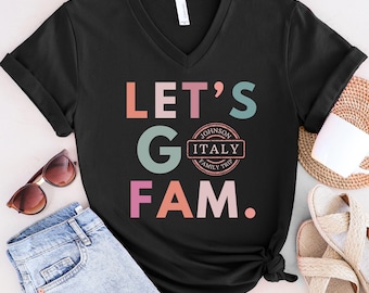 Custom Family Vacation T-Shirt: Personalized Matching Travel Tee