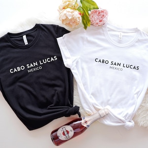Cabo San Lucas Mexico Minimalist Travel Shirt, Mexico Girls Trip, Family Vacation T-shirt, Travel Lover Gift, Fashion Shirt, Mexico Clothing