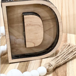 Letter D Money Bank svg file only