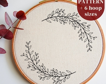 Valentine's Day Embroidery Design, Couple Hug Hand Embroidery