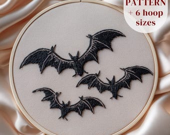 Kit De Broderie Halloween Pour Débutant – Citrouille, Chauve-souris, Sorcière