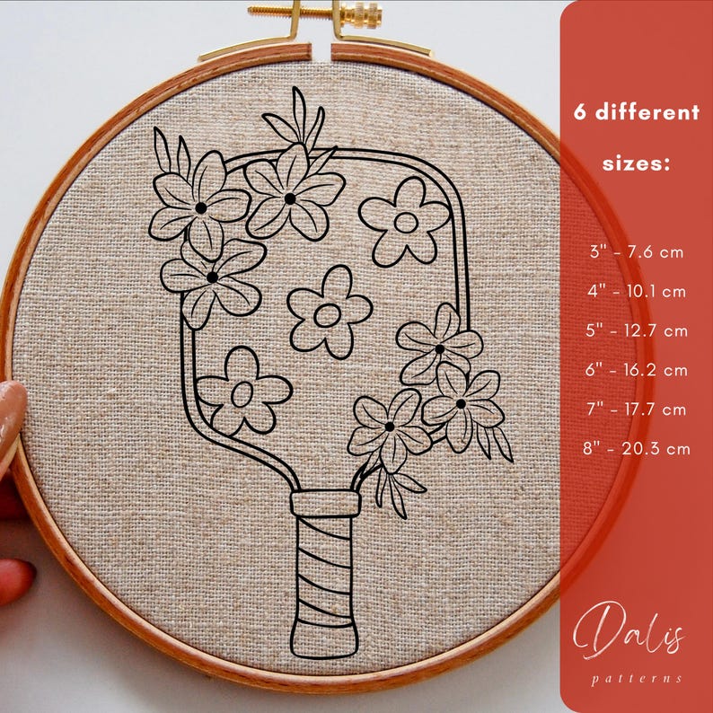 Printable Hand Embroidery Design, Digital Embroidery PDF Pattern for ...