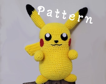 Pikachu - Crochet Pattern