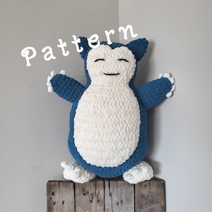 Snorlax Crochet Pattern
