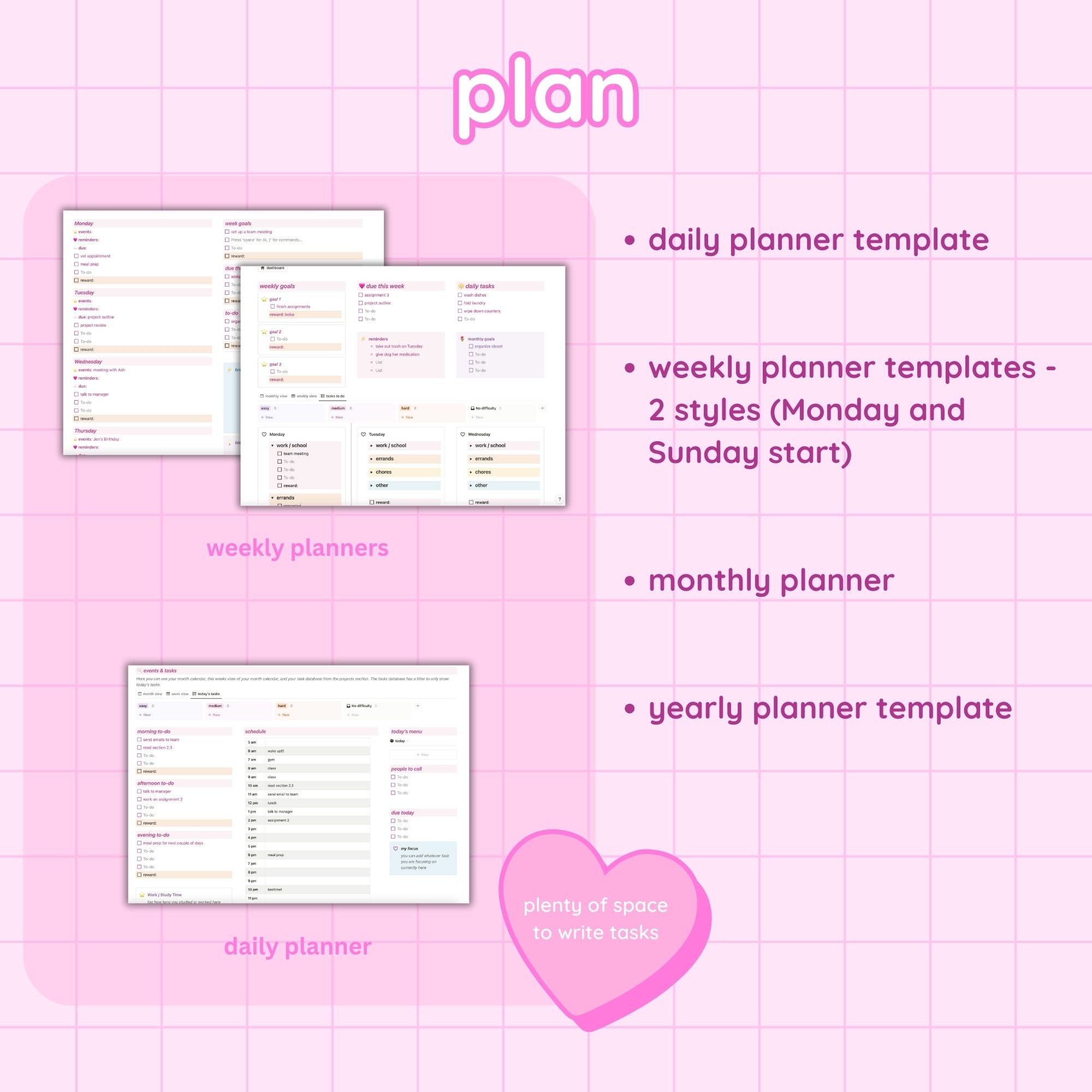 Notion Template ADHD Notion Template ADHD Notion Planner Notion Notion Template ADHD Notion Template ADHD Notion Planner Notion