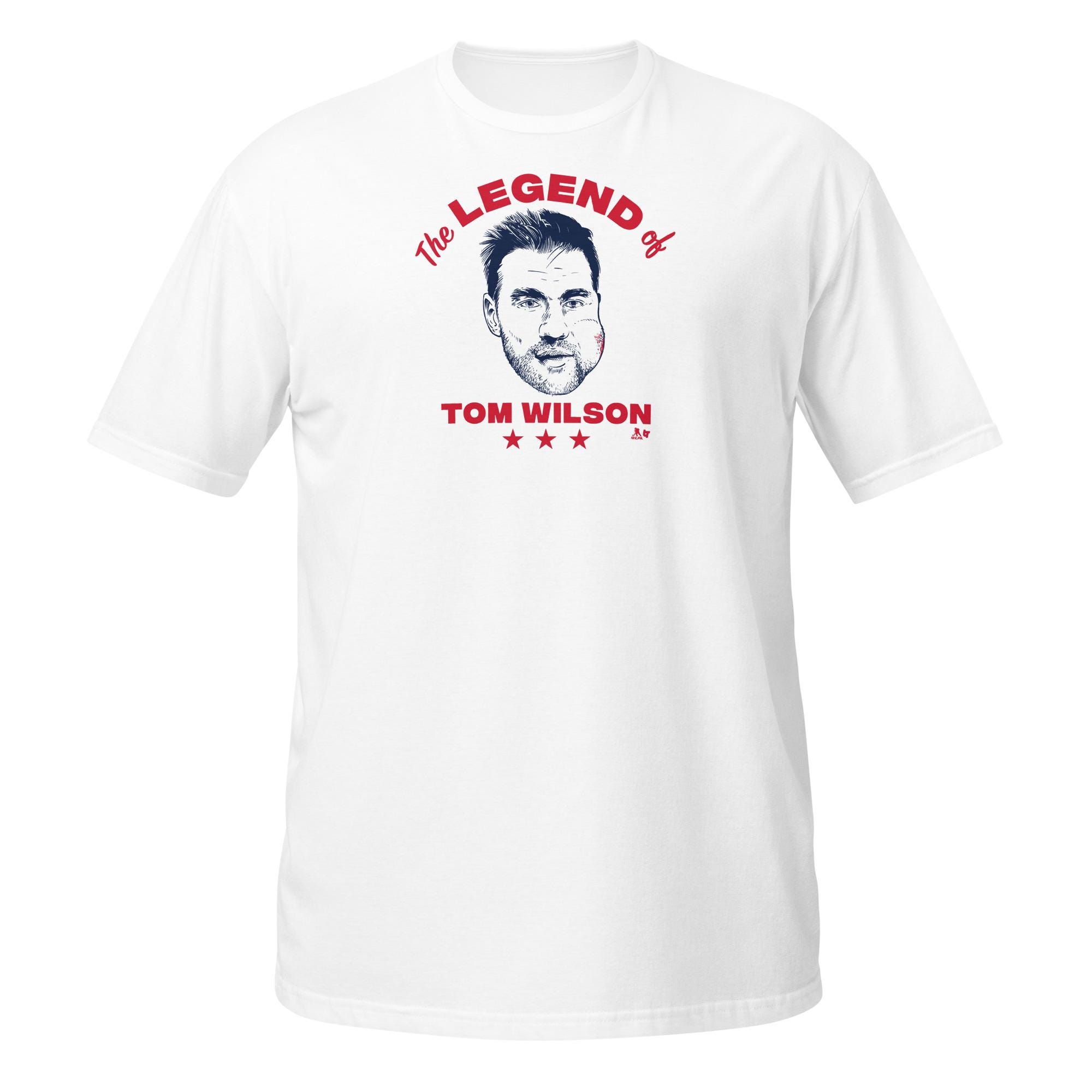 Tom Wilson Kids T-Shirt - Hockey Fan Gear For Boys & Girls With Fade Design