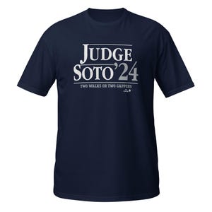 Aaron Judge & Juan Soto - Judge Soto &#39;24 - New York Baseball T-Shirt