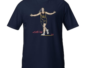 Caitlin Clark: Superstar Pose - Indiana Basketball T-Shirt