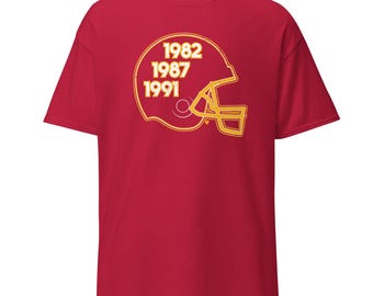 Football de Washington : casque de la gloire des années 80