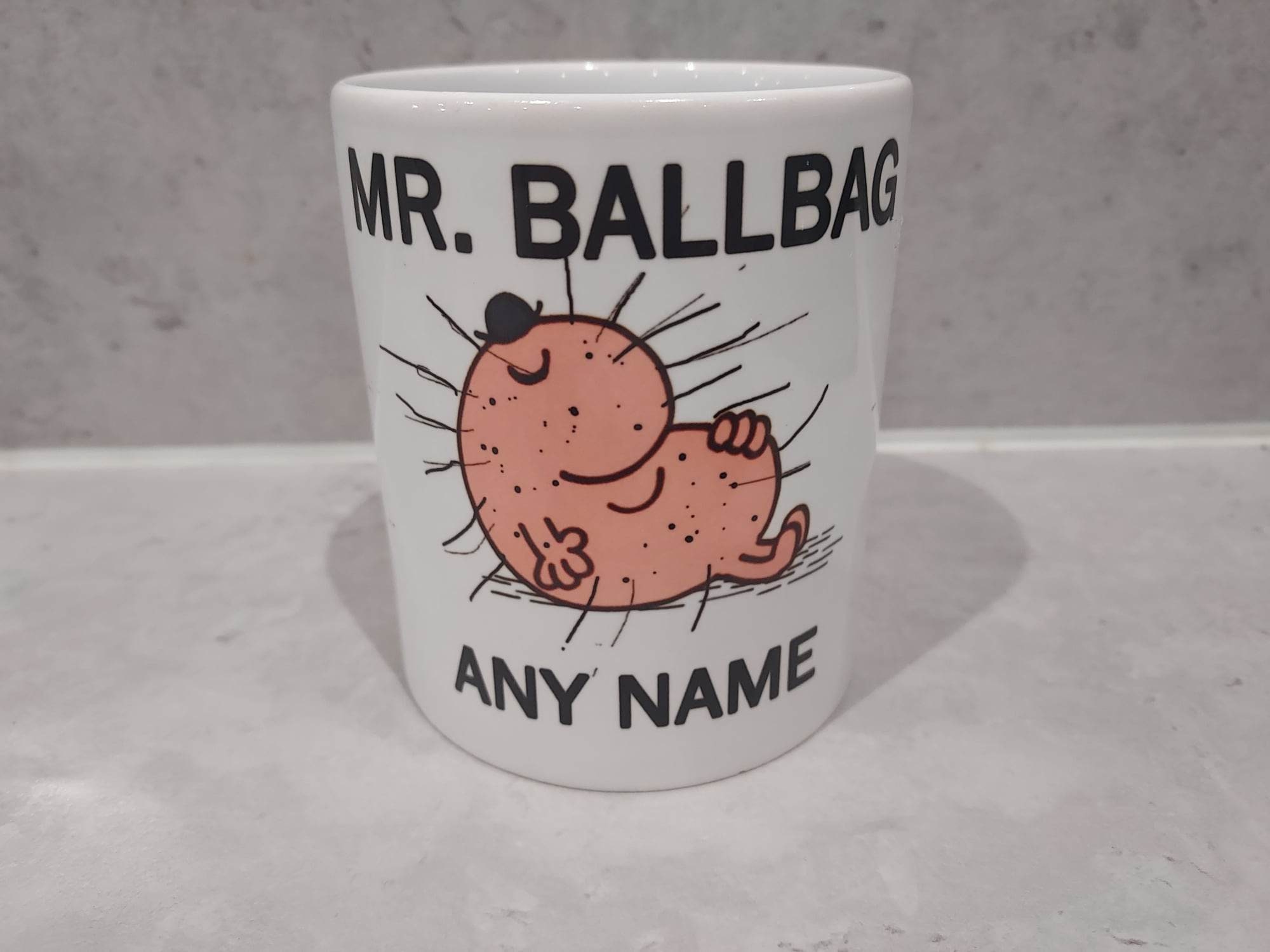 Personalised Mr Men Mugs Rude Funny Novelty Office Mug Personalised Mug