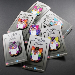 Furby Pride Collection - Enamel Pins