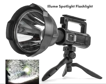 POWERFUL Flashlight with 2000 lumens (That's a lot of light!) | Emergency Kit | Emergency Lighting | Flashlight for Blackouts | Safety Gift