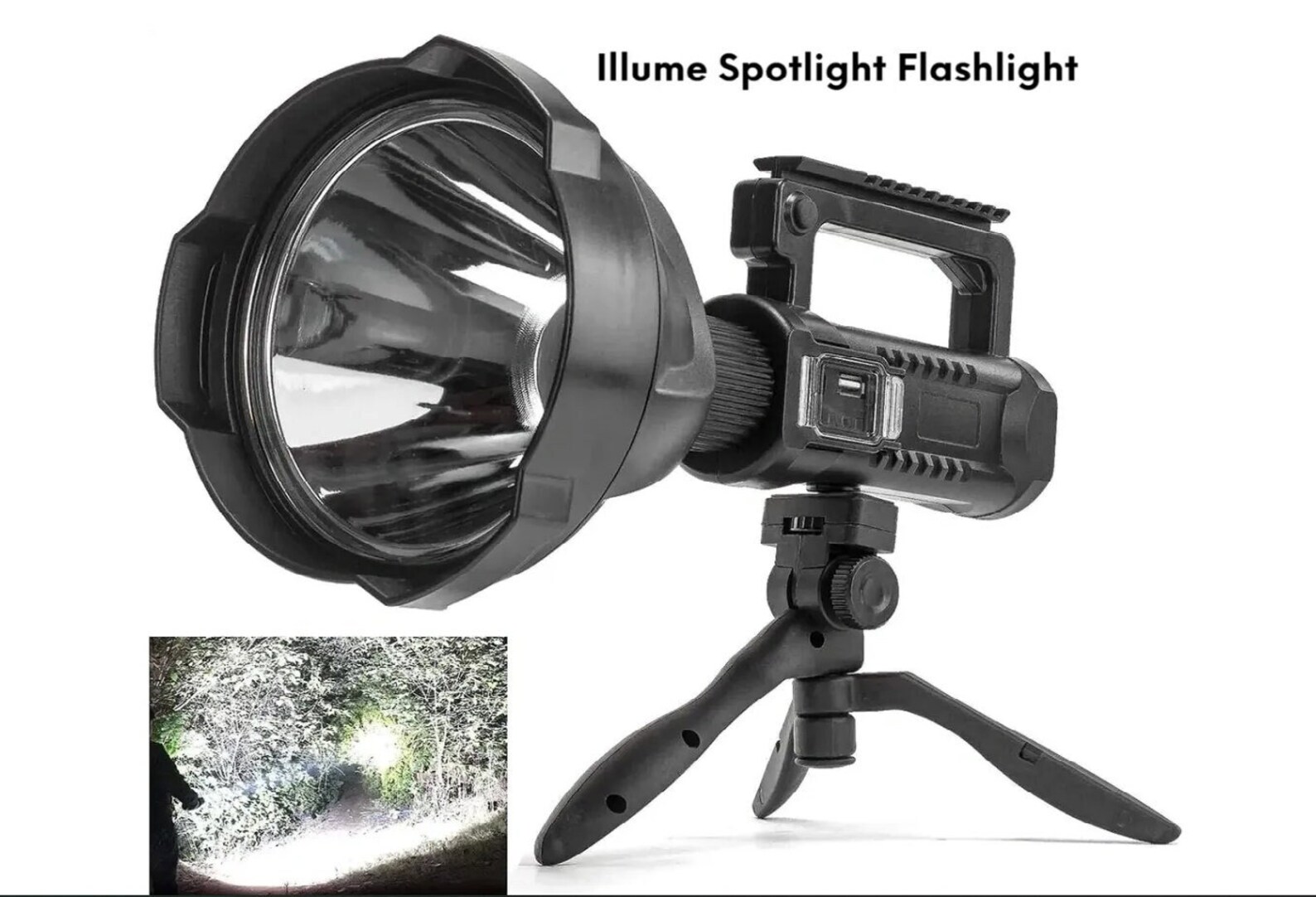 POWERFUL Flashlight With 2000 Lumens that's a Lot of Light Emergency