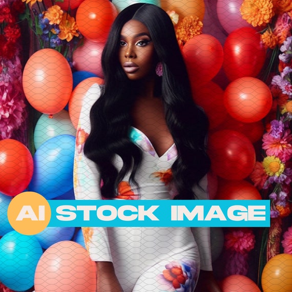 Stunning Black Beauty Stock Photos for Hair and Makeup Professionals Easter