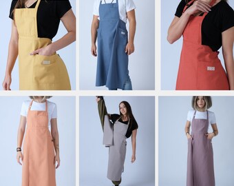 MakeMake Tools | Split Leg Waterproof Unisex Pottery Apron | Ceramic Coveralls | Claypron | Florist Gown | Stylish Aprons