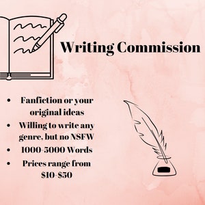 Writing/Fanfiction Commision