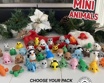 Articulated 3D Printed Fidget Animals: Pick Your Own Pocket Pet