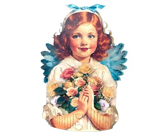 No.66 The Small Angel, Pop-up Greeting Card.