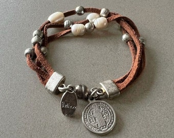 Bettelarmband für Sie Perlenarmband Süßwasserperlen Armband mit Reisperlen Armband für Damen Vintage Armband Statement für Sie