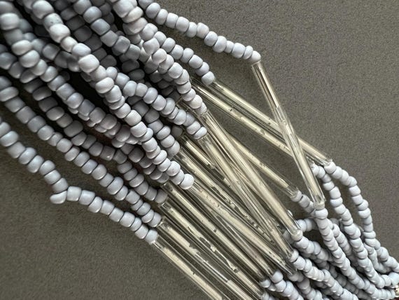 Threaded necklace beaded statement necklace for h… - image 8