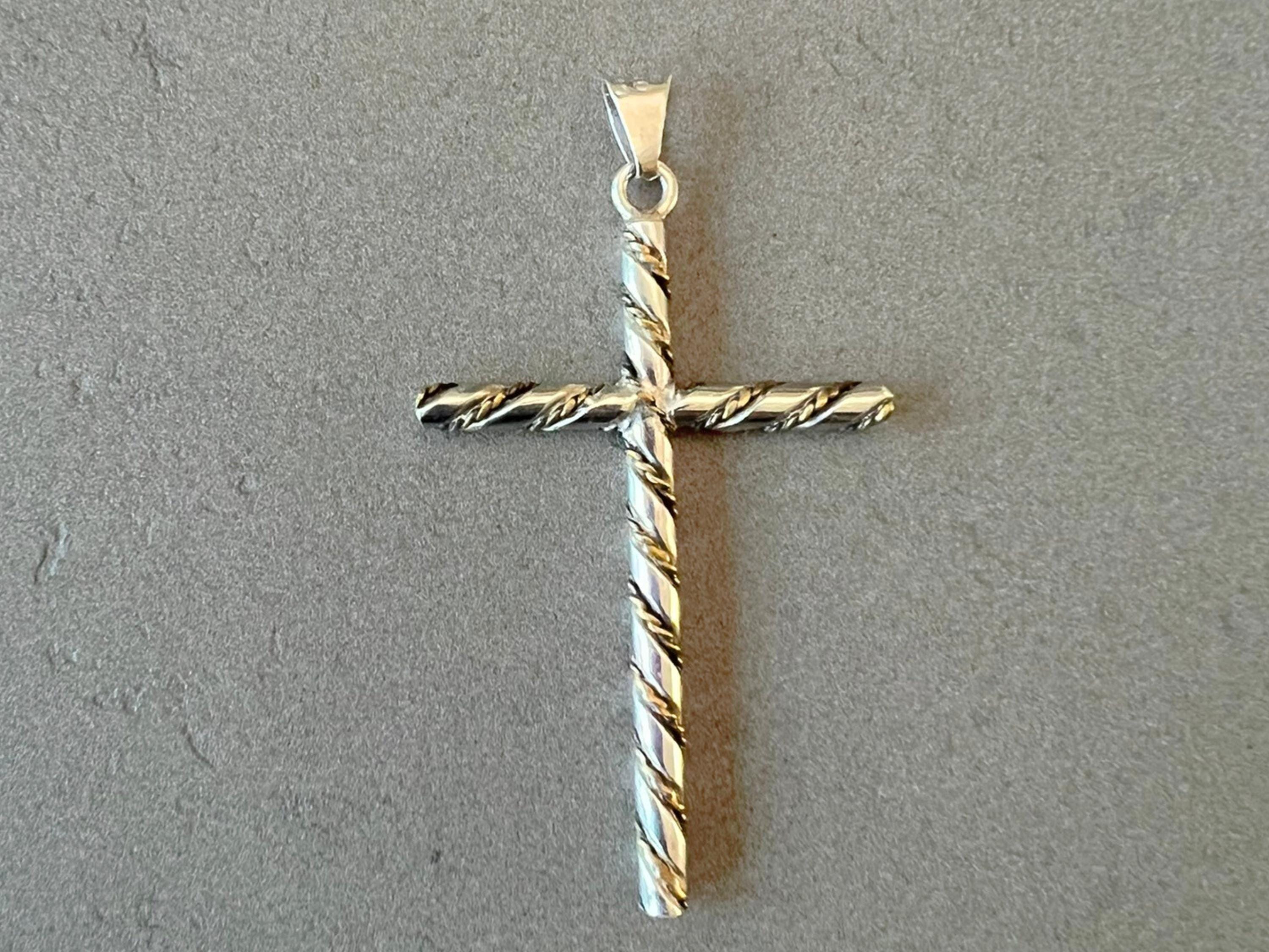 Mexican silver taxco cross necklace - Etsy 日本