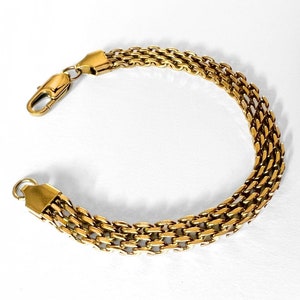 Gold bracelet for women minimalist bracelet gift for women stainless steel bracelet elegant bracelet for girls delicate bracelet for her