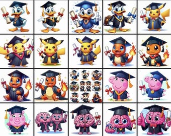 45 - Graduation Cartoon Characters Images
