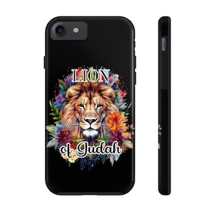 Lion of Judah Christian phone case, iPhone case for women,