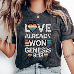 Christian rainbow shirt, God&#39;s promise, Take back the rainbow, reclaim the rainbow, Covenant rainbow, Genesis rainbow