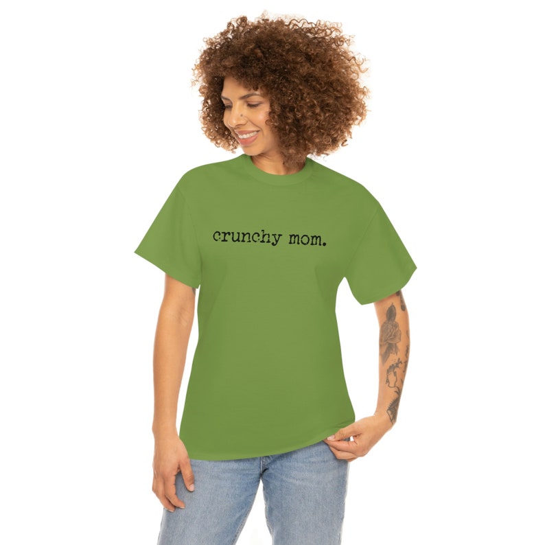 Crunchy mom tshirt, Crunchy mama, Holistic mama, Crunchy mom shirt, Crunchy mama shirt, Hippie mom shirt image 5