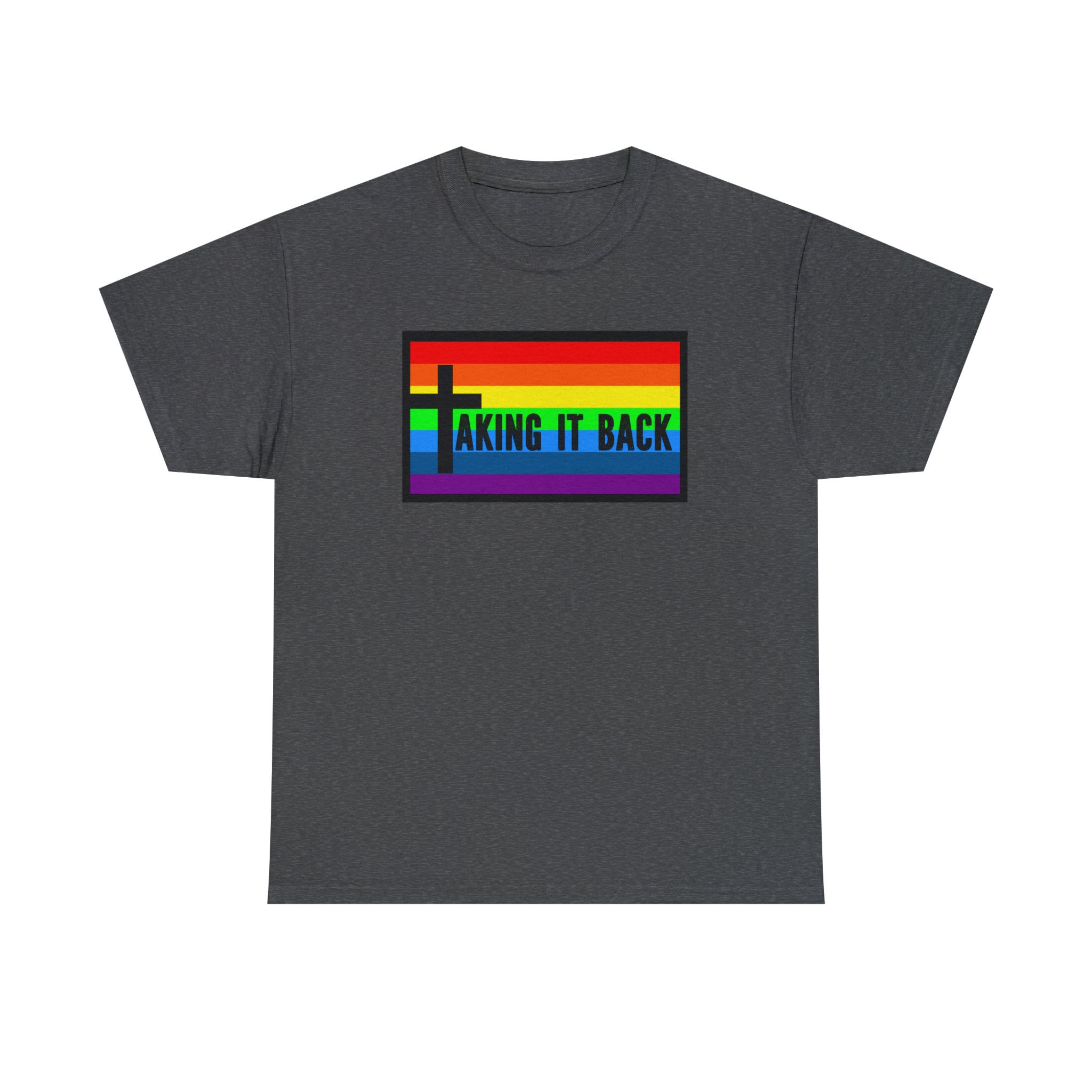 Christian Rainbow Tshirt Taking Back the Rainbow Youth Etsy