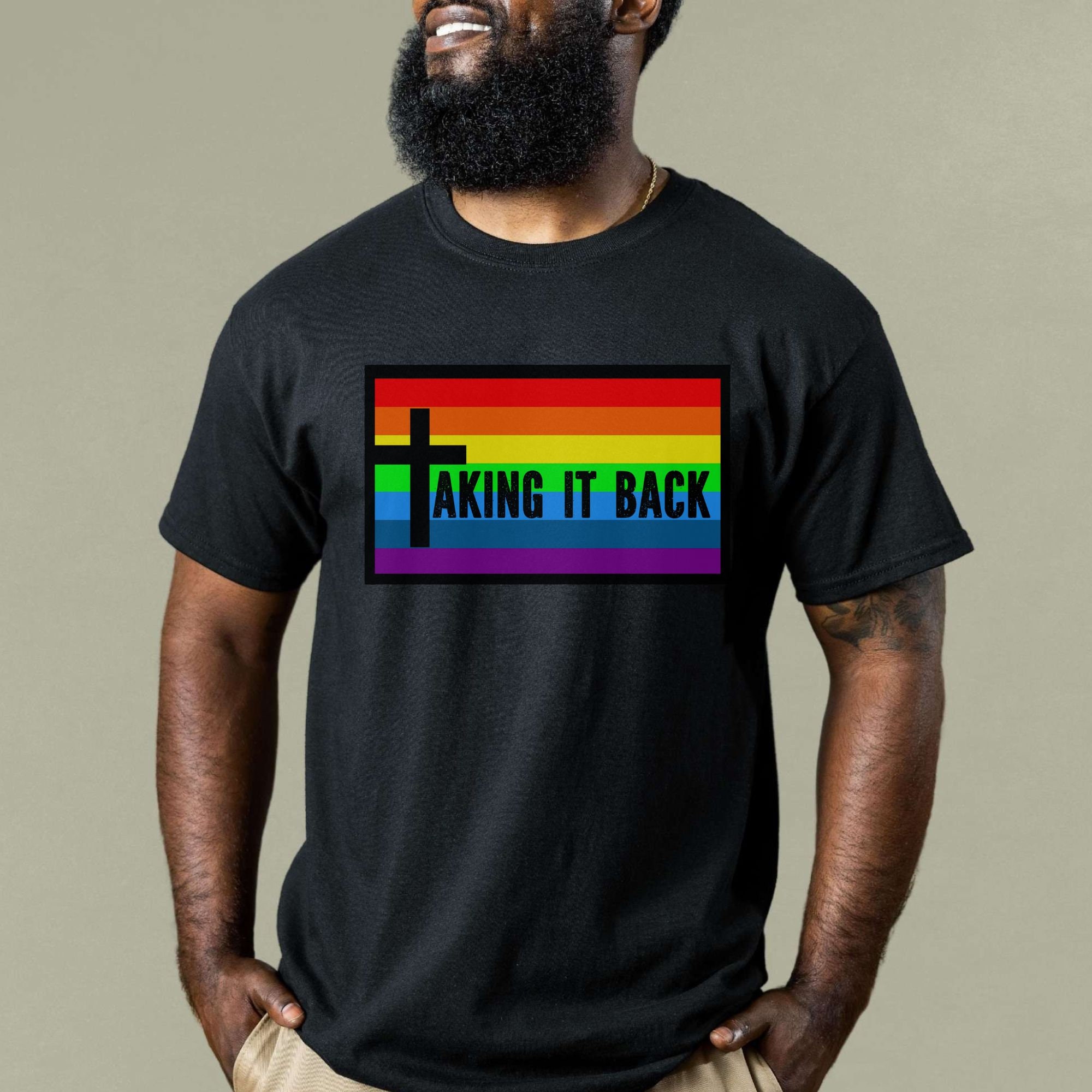 Christian Rainbow Tshirt Taking Back the Rainbow Youth Pastor Tshirt Covenant Rainbow God s Promise Etsy