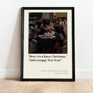 Friends Poster, Friends New Year Quote, Friends Wall Art, Printable Wall Art