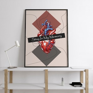 Death Parade Inspired Poster, Anime Inspired Poster, Digital Poster, Printable Poster