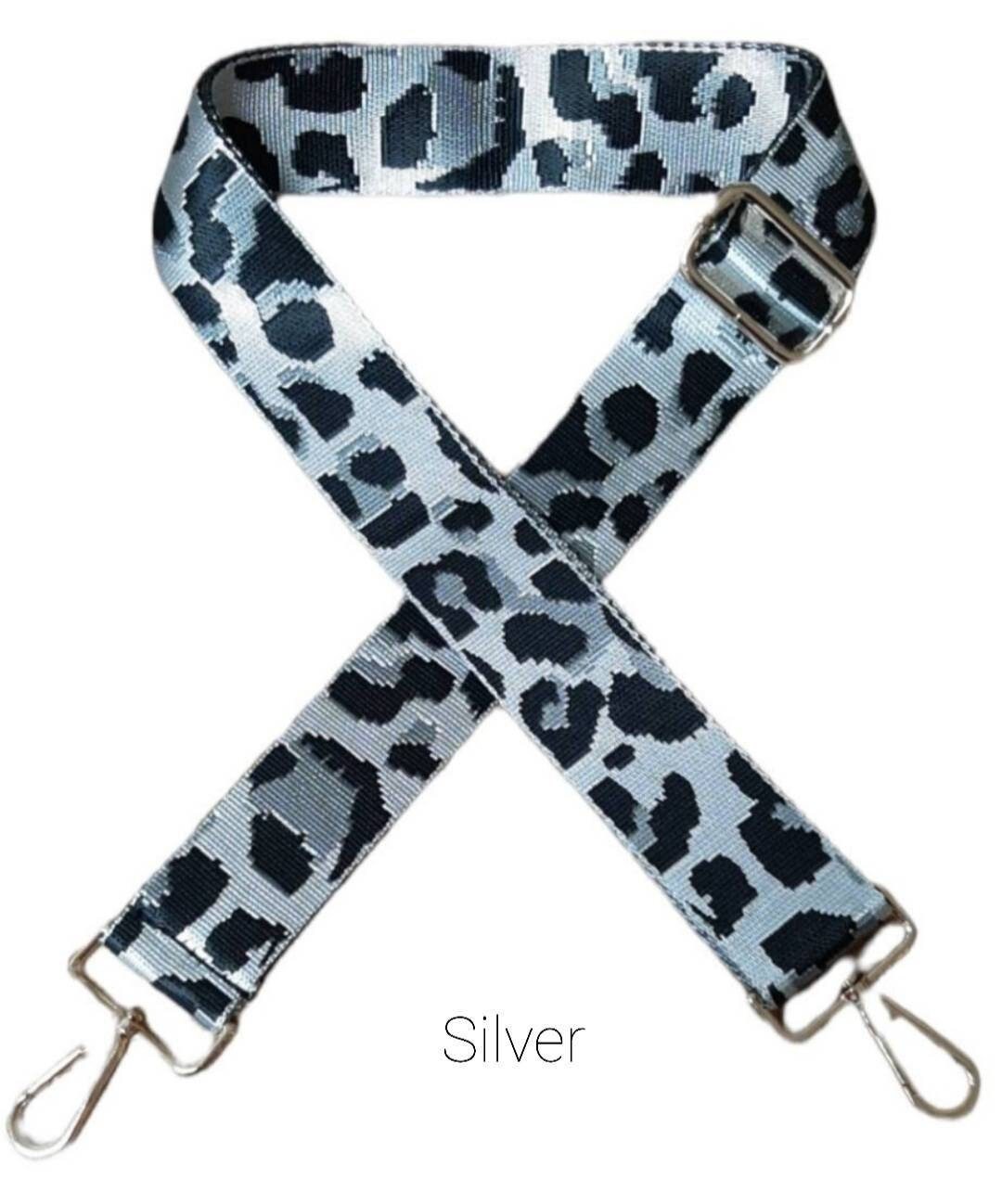 Shoulder Bag Strap Silver Camouflage Crossbody Bag Strap Bag Etsy