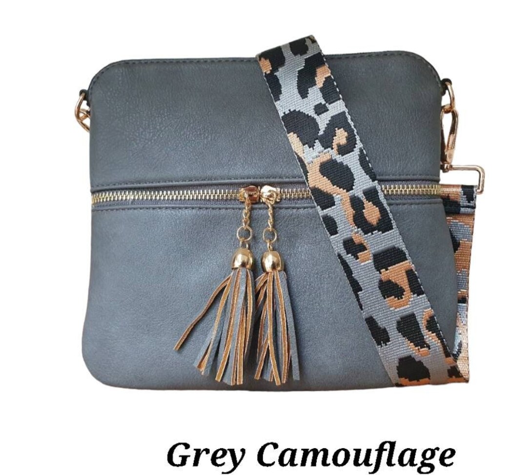 2 Straps Tassel Crossbody Bag, Various Colours, Shoulder Bag, Everyday