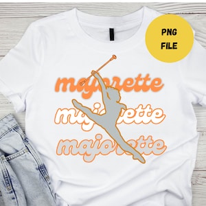 Marorette png, baton twirler png, marching band, png file, orange twirler, orange majorette