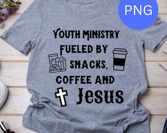 Youth ministry SVG and PNG files, children’s ministry, church youth group shirt design, pastor gift