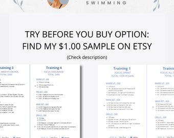 Level A: 30-day Swim Workout Challenge by a Former D1 Swimmer and